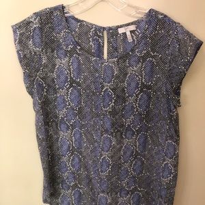 JOIE purple sleeveless blouse XS.